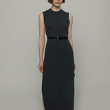 Vestito Donna Cotone Rigenerato Camilla Nero - Rifò Lab Moda circolare made in Italy