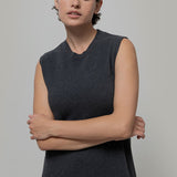 Vestito Donna Cotone Rigenerato Camilla Nero - Rifò Lab Moda circolare made in Italy