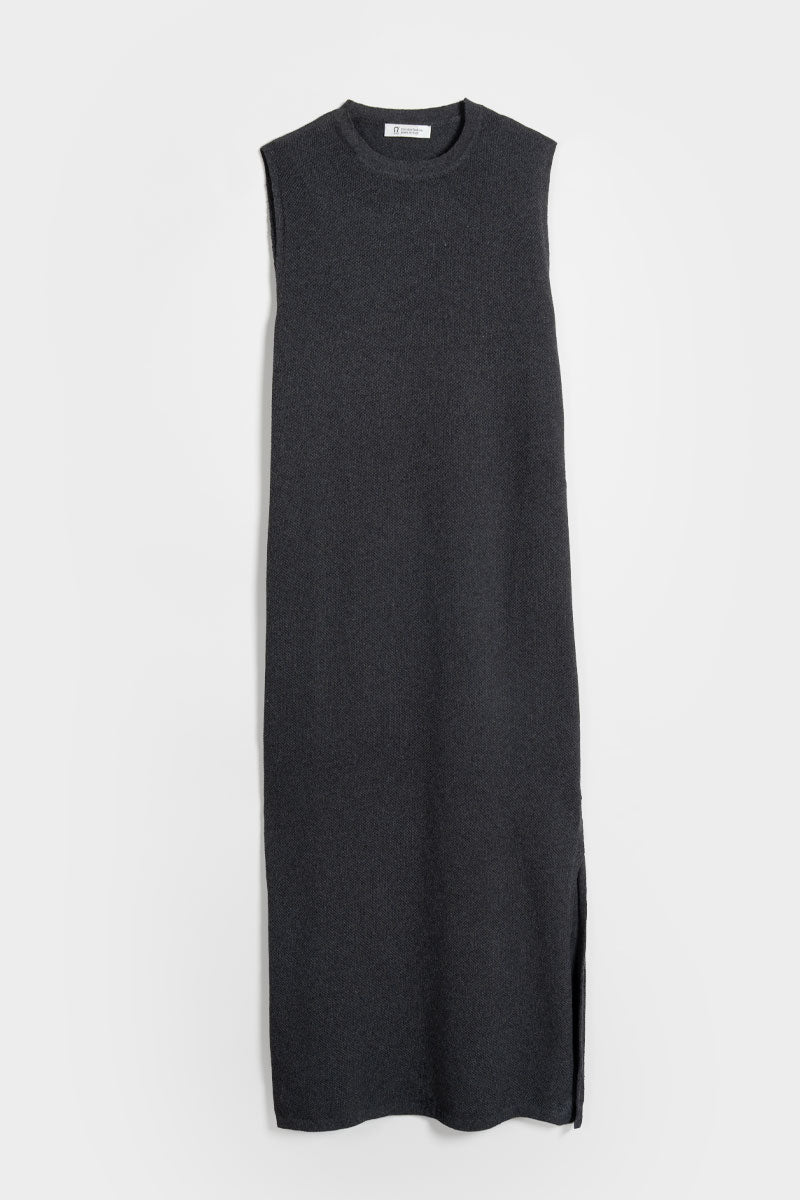 Vestito Donna Cotone Rigenerato Camilla Nero - Rifò Lab Moda circolare made in Italy