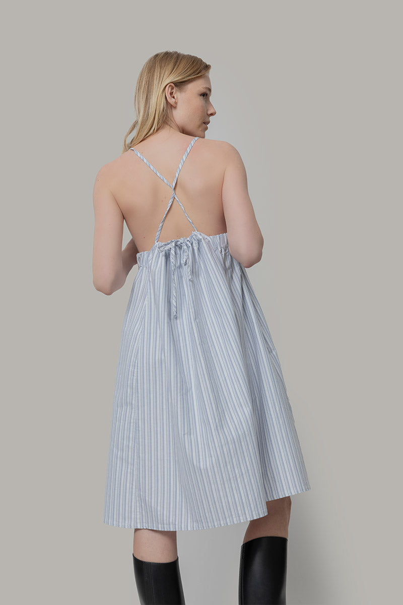 Abito Donna Cotone Deadstock Eva - Rifò Lab Moda circolare made in Italy