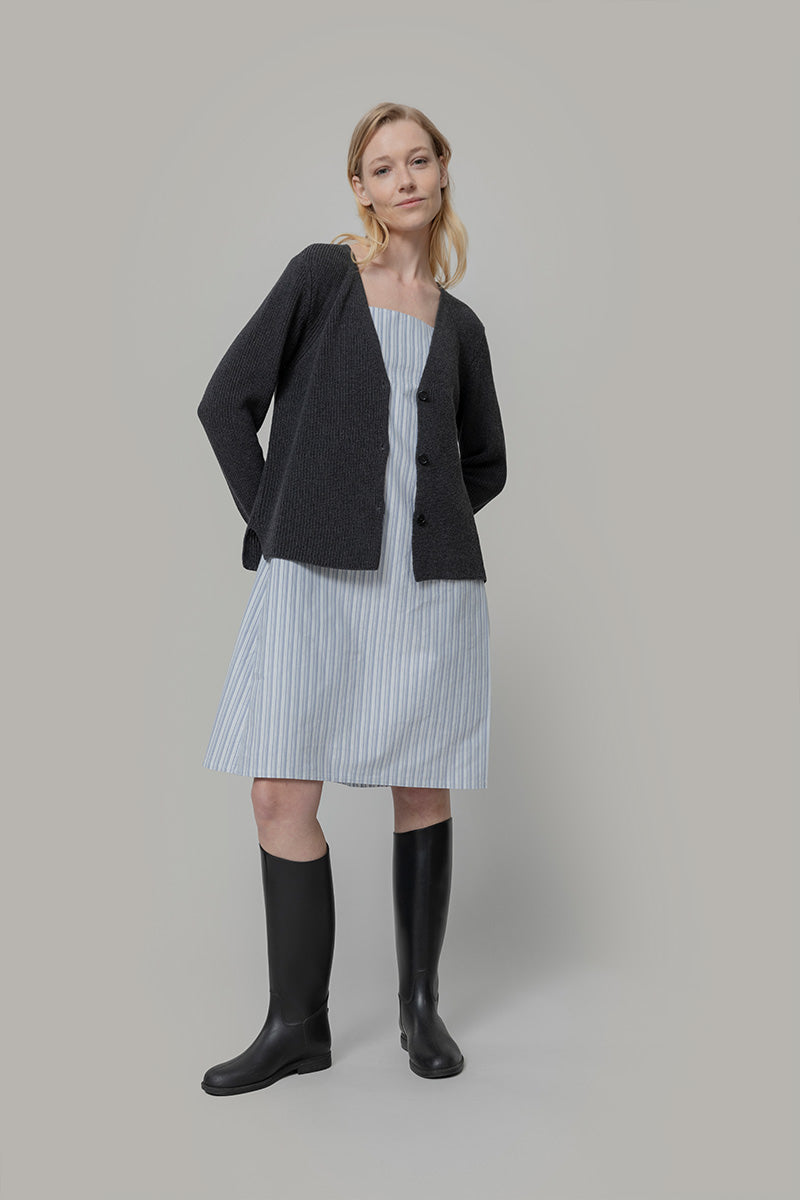 Abito Donna Cotone Deadstock Eva - Rifò Lab Moda circolare made in Italy