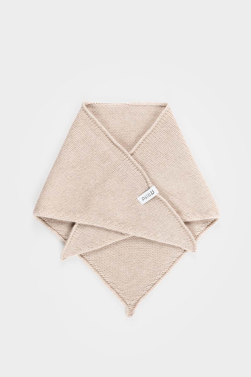 Foulard Cashmere Bandana Unisex Cashmere Rigenerato Masha - Rifò Lab Moda circolare made in Italy