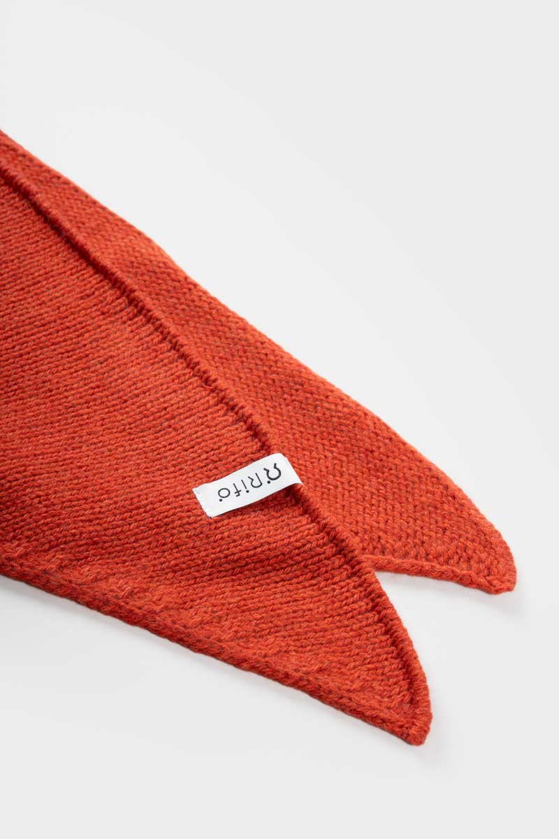 Foulard Cashmere Bandana Unisex Cashmere Rigenerato Masha - Rifò Lab Moda circolare made in Italy