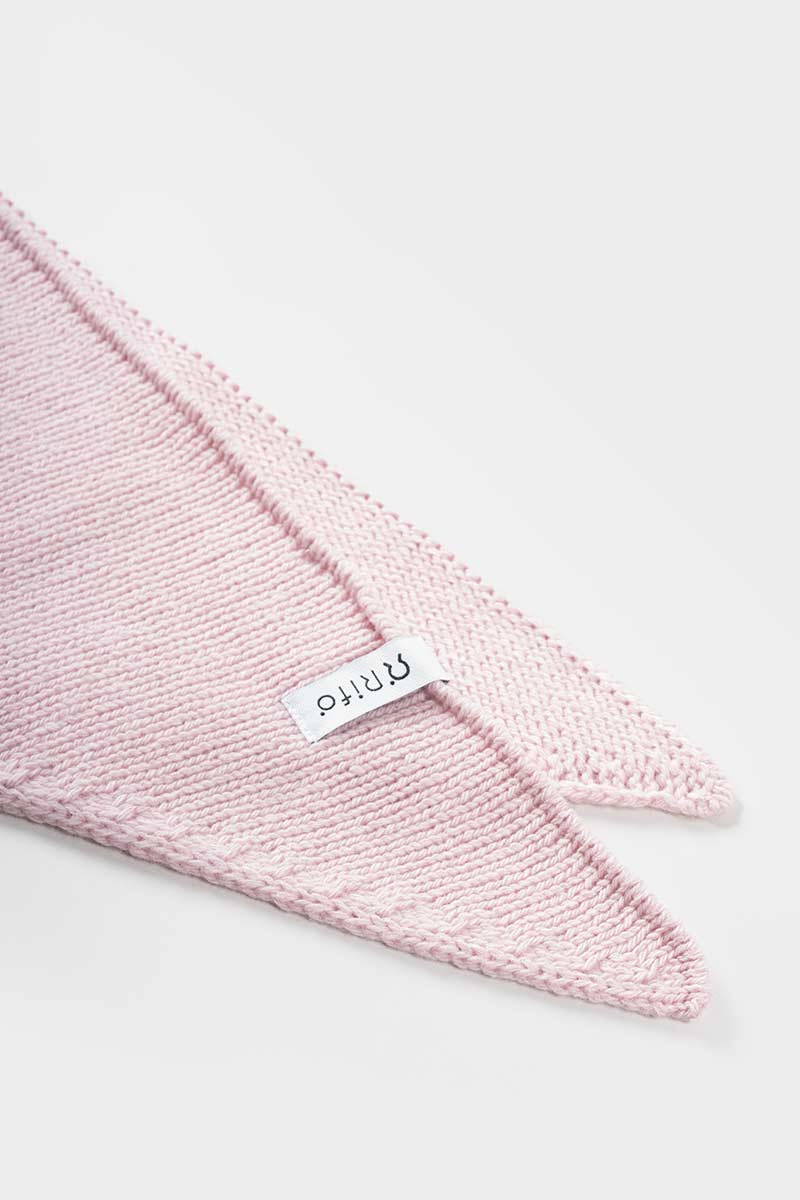 Foulard Cashmere Bandana Unisex Cashmere Rigenerato Masha - Rifò Lab Moda circolare made in Italy