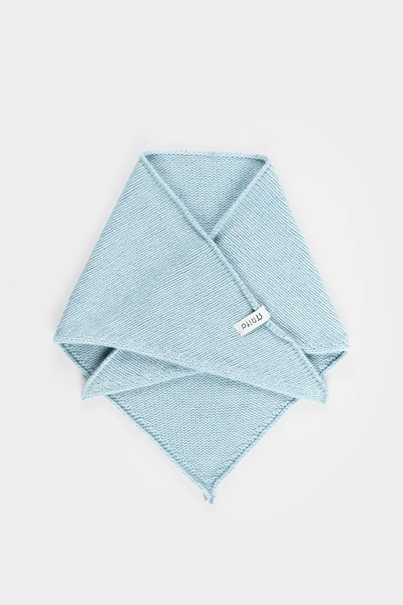 Bandana Unisex Cashmere Rigenerato Masha Azzurro