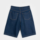 Jorts Donna Denim Rigenerato Lea Indigo Blu - Rifò Lab Moda circolare made in Italy