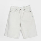 Jorts Donna Denim Rigenerato Lea Bianco Ecrù - Rifò Lab Moda circolare made in Italy