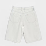 Jorts Donna Denim Rigenerato Lea Bianco Ecrù - Rifò Lab Moda circolare made in Italy