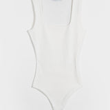 Body Donna Cotone Rigenerato Iolanda Bianco