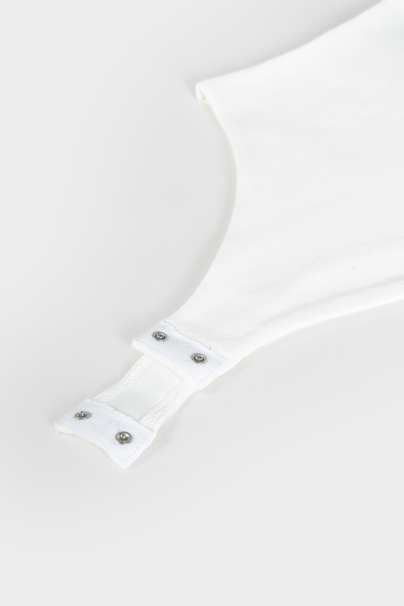 Body Donna Cotone Rigenerato Iolanda Bianco
