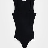Body Donna Cotone Rigenerato Iolanda Nero