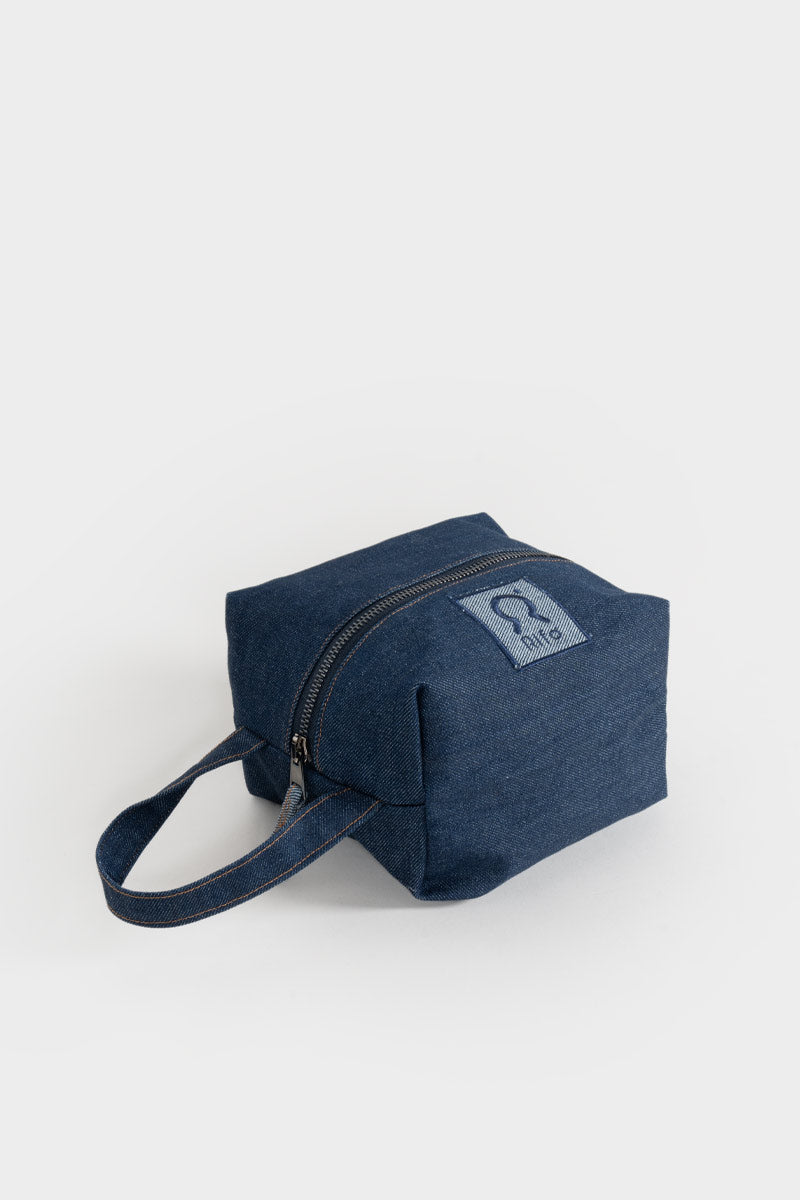 Pochette Jeans Jacky borsello beauty denim rigenerato - Rifò