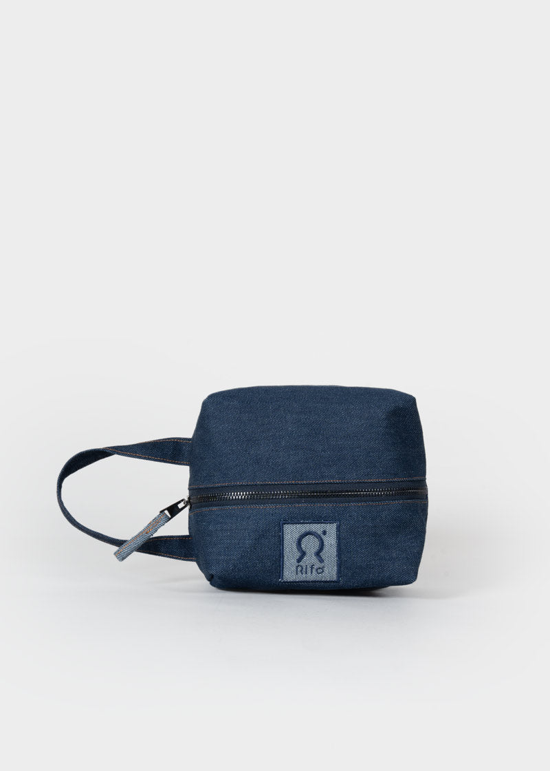 Pochette Jeans Jacky borsello beauty denim rigenerato - Rifò
