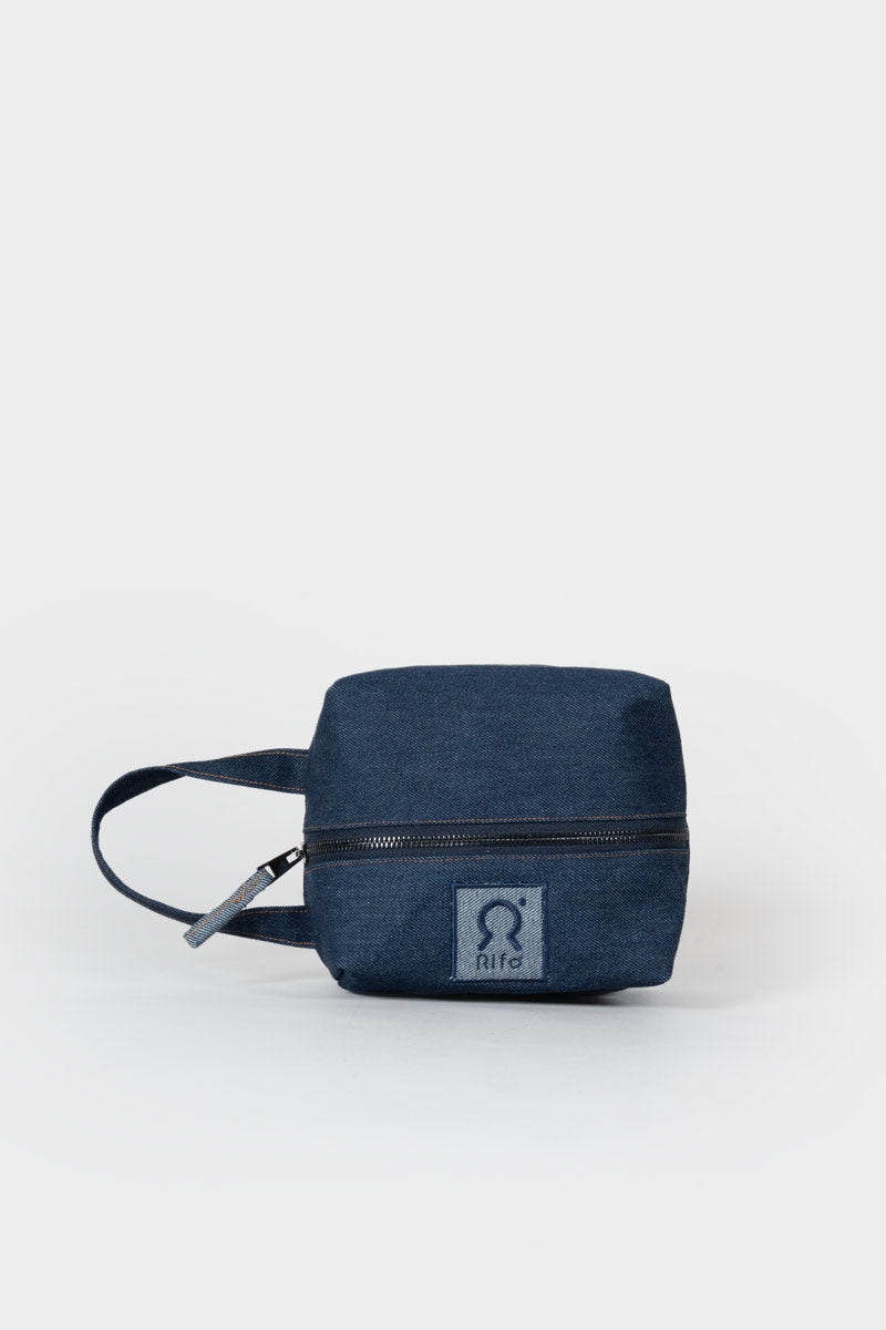 Pochette Jeans Jacky borsello beauty denim rigenerato - Rifò