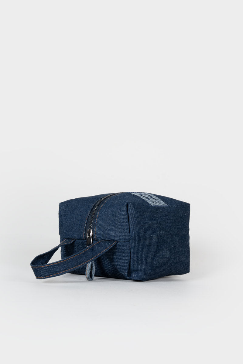Pochette Jeans Jacky borsello beauty denim rigenerato - Rifò