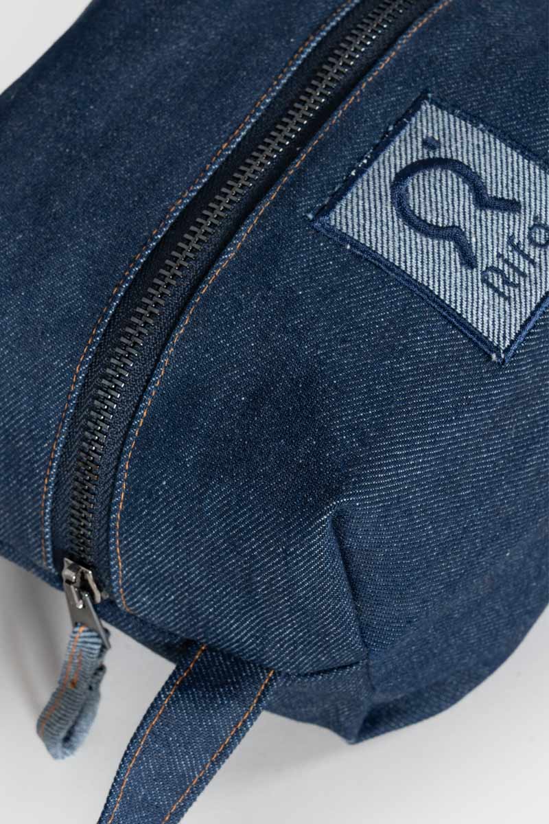 Pochette Jeans Jacky borsello beauty denim rigenerato - Rifò