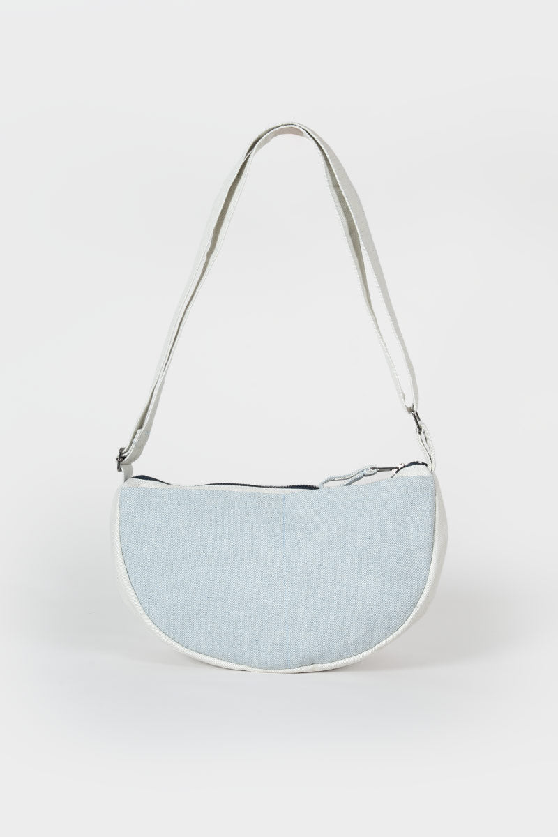 Marsupio Jeans Denim Tommi Bianco - Rifò