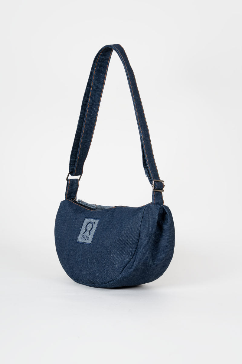 Marsupio Jeans Denim Tommi Indigo - Rifò