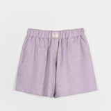 Pantaloncini Inghirami Allegra Violetto - Rifò Lab Moda circolare made in Italy