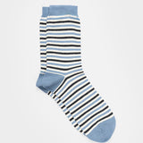 Calzini Cotone Rigenerato a Righe Colorate Nello - Abbigliamento Sostenibile Moda Circolare Rifò