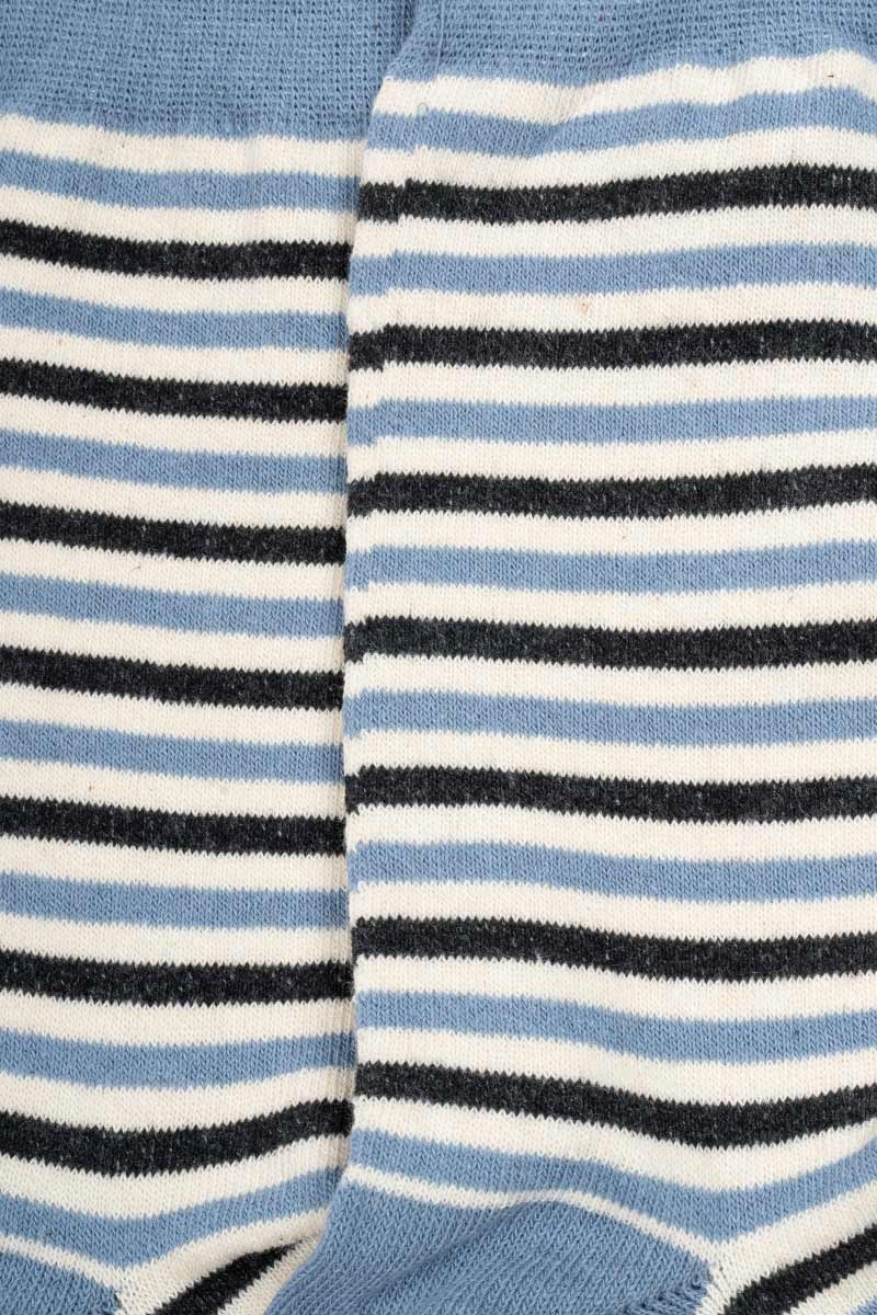 Calzini Cotone Rigenerato a Righe Colorate Nello - Abbigliamento Sostenibile Moda Circolare Rifò