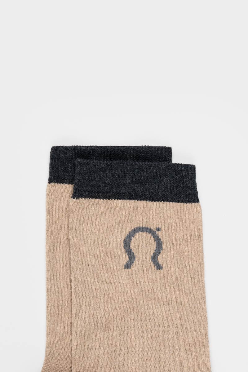 Calzini cotone rigenerato Nello Beige