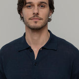 Camicia Uomo Lino Rigenerato Marco Blu