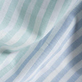Camicia-Bowling-Inghirami-Marta-acquamarina - Rifò Lab Moda circolare made in Italy