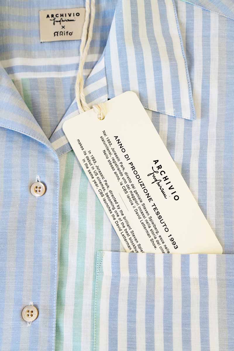 Camicia Bowling Inghirami Marta - Rifò Lab Moda circolare made in Italy
