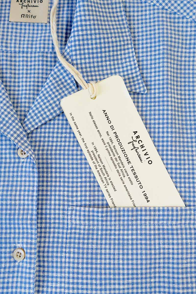 Camicia Bowling Inghirami Marta - Rifò Lab Moda circolare made in Italy