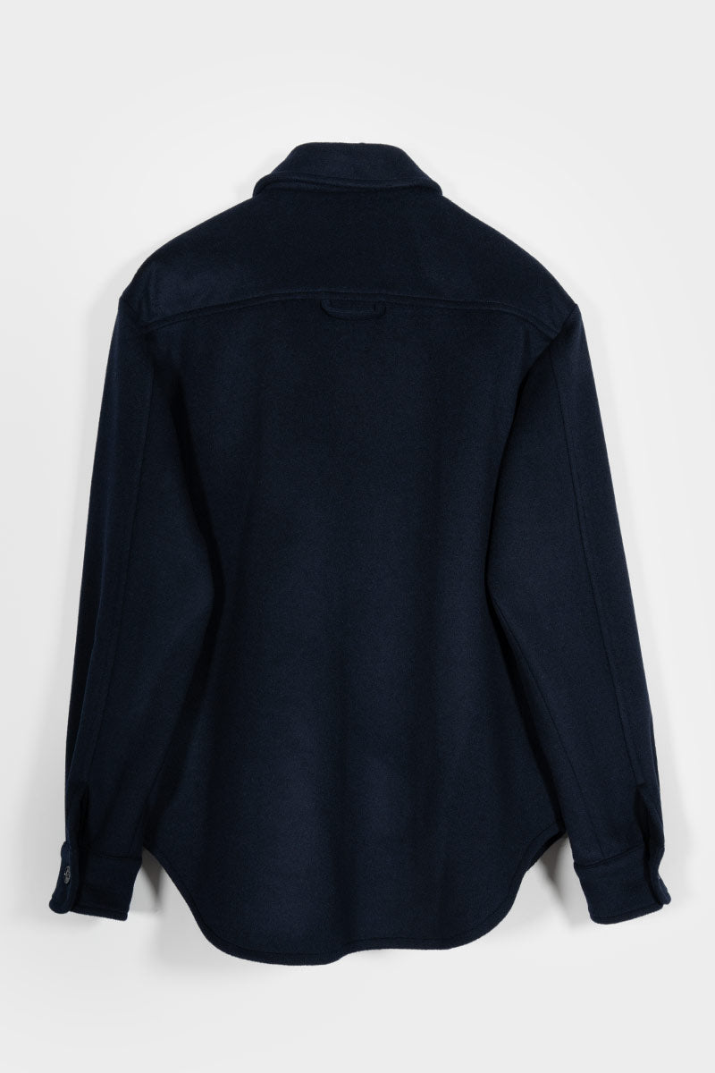 Overshirt Giacca Lana Donna e Uomo Unisex Lana Rigenerata - Rifò Lab Moda circolare made in Italy