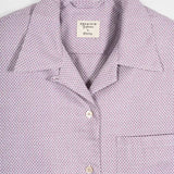 Camicia Bowling Inghirami Marta Violetto - Rifò Lab Moda circolare made in Italy