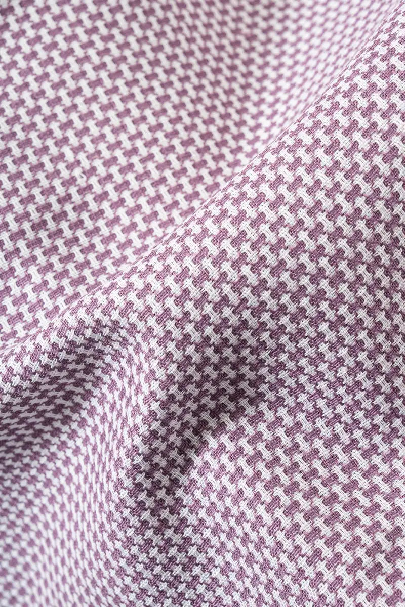 Camicia Bowling Inghirami Marta Violetto - Rifò Lab Moda circolare made in Italy