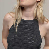 Canotta Donna Cotone Rigenerato Nilla Nero