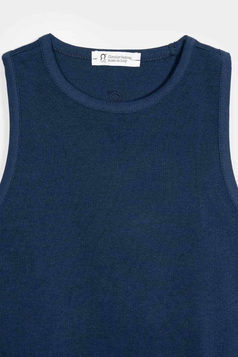 Blu Balena | Canotta Donna Cotone Rigenerato Irene