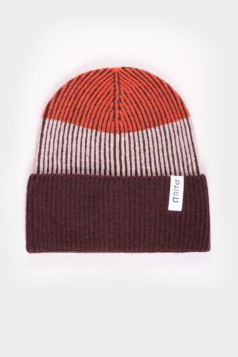 Beanie Cappello Cashmere Uomo Donna Unisex Vanda - Rifò Lab Moda circolare made in Italy