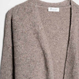 Cardigan Donna Cashmere Rigenerato Paloma Greige