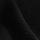 Cardigan Unisex Lana Rigenerata Cleto Nero - Rifò Lab Moda circolare made in Italy