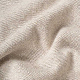 Cardigan Donna Manica Media Cotone Rigenerato Leda Beige
