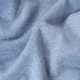 Cardigan Donna Manica Media Cotone Rigenerato Leda Blu Azzurro