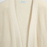 Bianco Burro | Cardigan Donna Cotone Rigenerato Irma