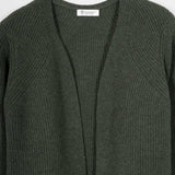 Cardigan Lungo Donna Lana Rigenerata Gioia - Rifò Lab Moda circolare made in Italy
