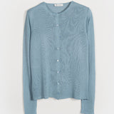 Azzurro Polvere | Cardigan Viscosa Donna Vanessa
