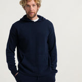 Felpa Uomo Cashmere Rigenerato Apollo Blu