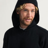 Felpa Uomo Cashmere Rigenerato Apollo Nero