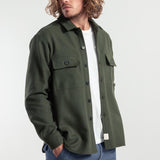 Verde Felce | Giacca Unisex Lana Rigenerata Mario