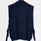 Pettorina Lana Rigenerata Gilet Lana Aperto Donna Delia - Rifò Lab Moda circolare made in Italy