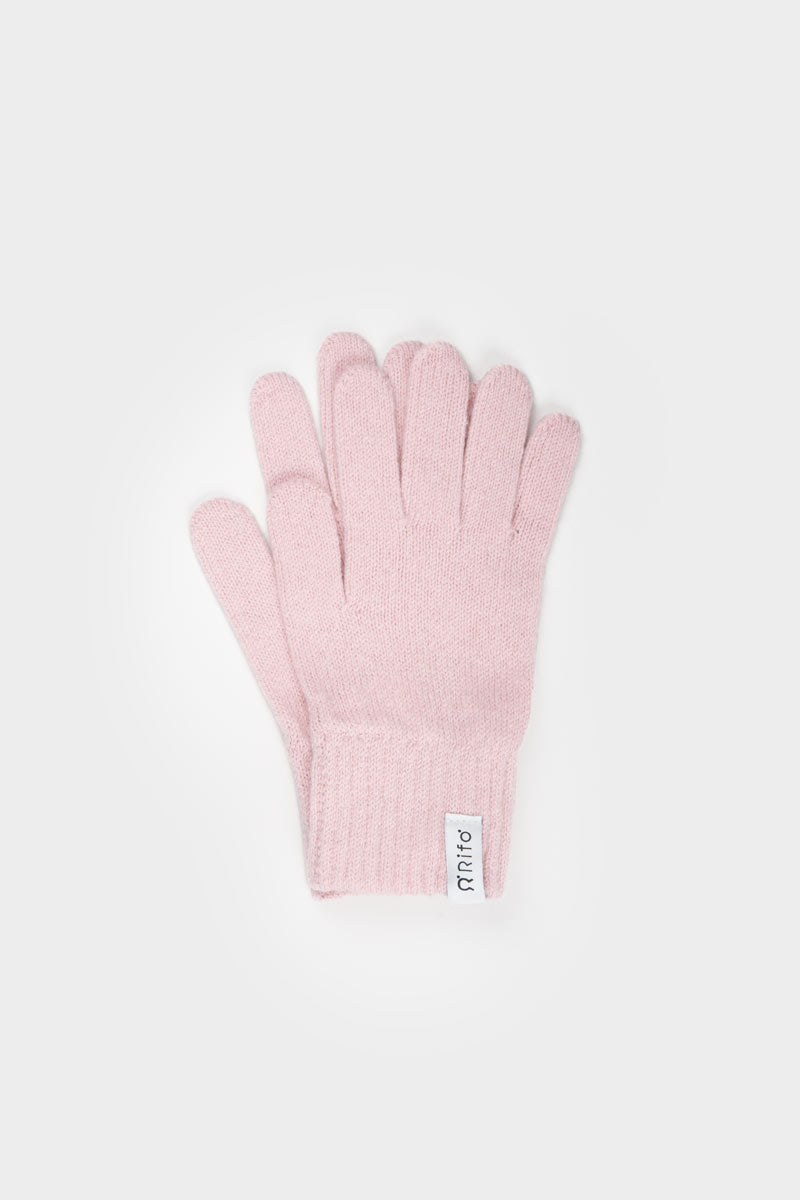rosa handschuhe periode Handschuhe aus recycelter Kaschmirwolle Rosa Anita