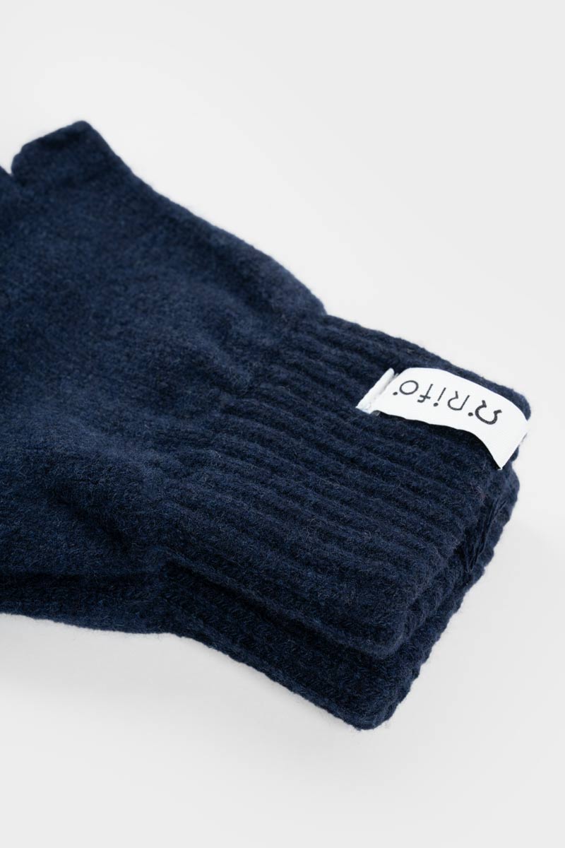 Guanti Donna Lana Rigenerata Senza Dita Sasha - Rifò Moda Circolare made in Italy