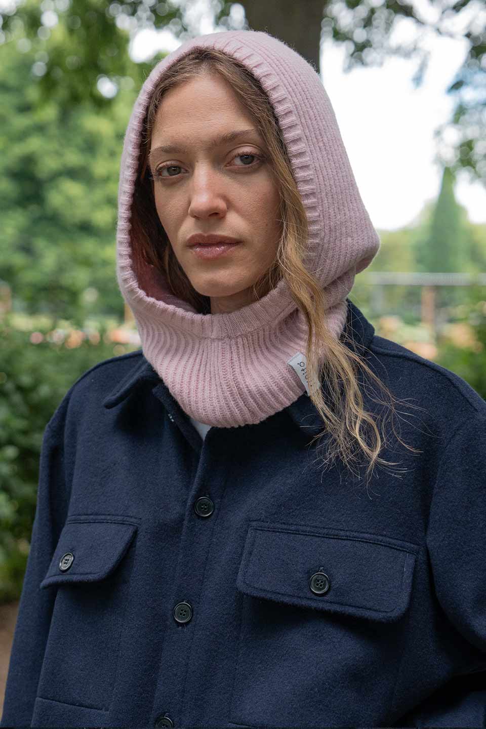 Balaclava Cashmere Uomo Donna - Abbigliamento Sostenibile Moda Circolare Made in Italy Rifò